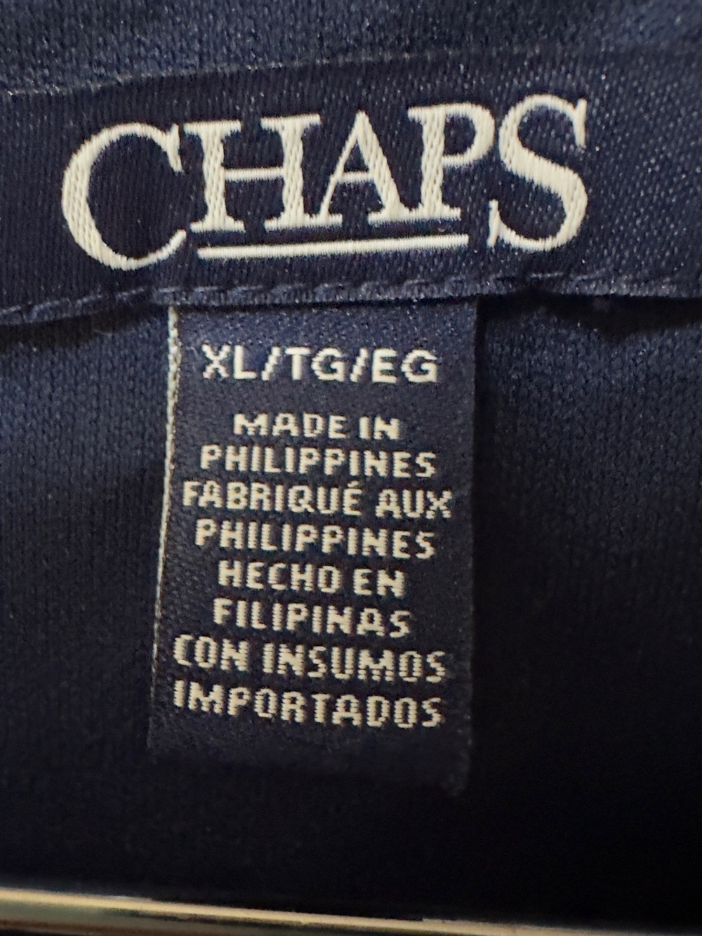 Chaps | NWOT Navy Floral Ruched Ruffle Sleeveless Twist-Detail Sheath Dress (XL) - Picture 10 of 14